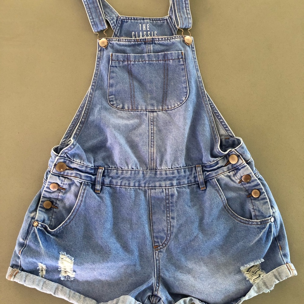 Cotton on the classic shortall overall shorts